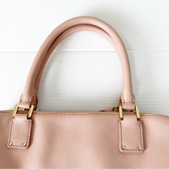 Tory Burch Thea Triple Zip Compartment Satchel Porcelain Pink - Picture 13 of 16